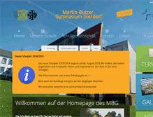 Tablet Screenshot of mbgdierdorf.de